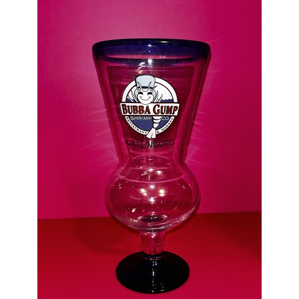 Bubba Gump Shrimp Co. Pilsner Glass Collectible Beer‎ Glass Gatlinburg